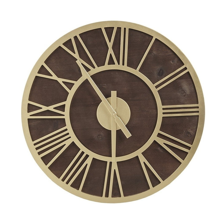 Gracie Mills Jackson Modern 23.6" Wood Wall Clock - GRACE-12825 Image 1