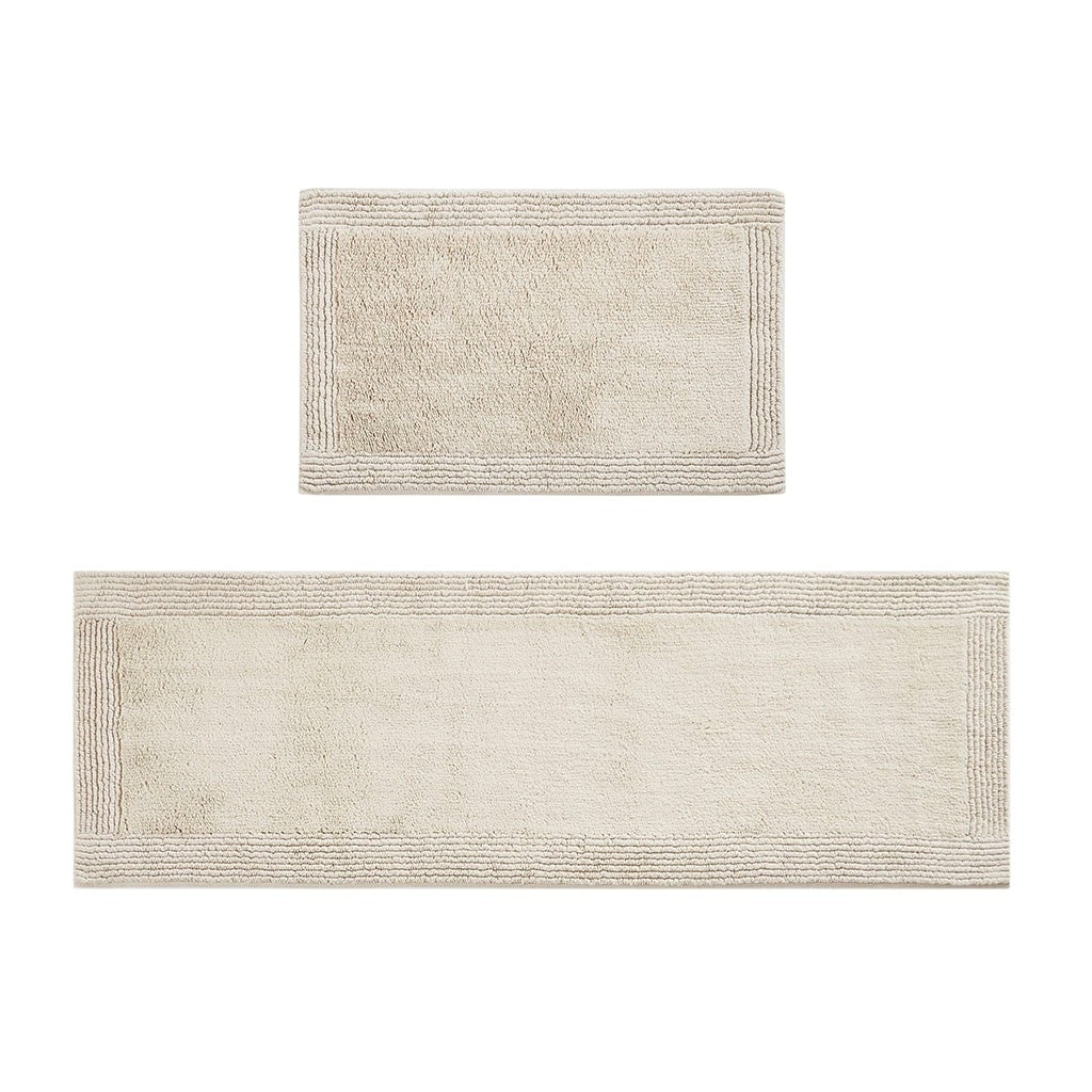 Gracie Mills Forrest 3000 GSM Solid Heavyweight Reversible Cotton Tufted Bath Rug - GRACE-12854 Image 3