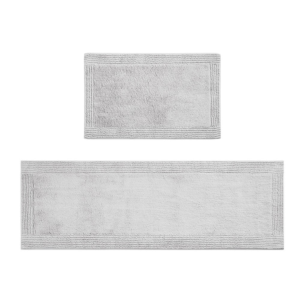 Gracie Mills Forrest 3000 GSM Solid Heavyweight Reversible Cotton Tufted Bath Rug - GRACE-12854 Image 4