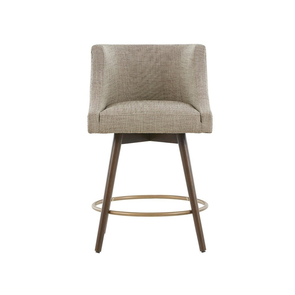 Gracie Mills Elmira Upholstered Swivel Counter Stool - GRACE-13070 Image 2