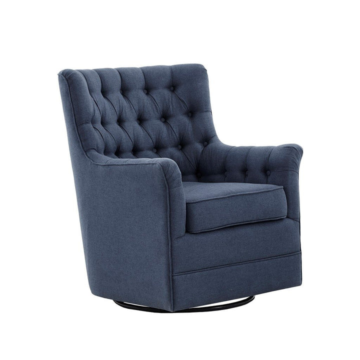 Gracie Mills Samara Swivel Glider Chair - GRACE-13086 Image 4