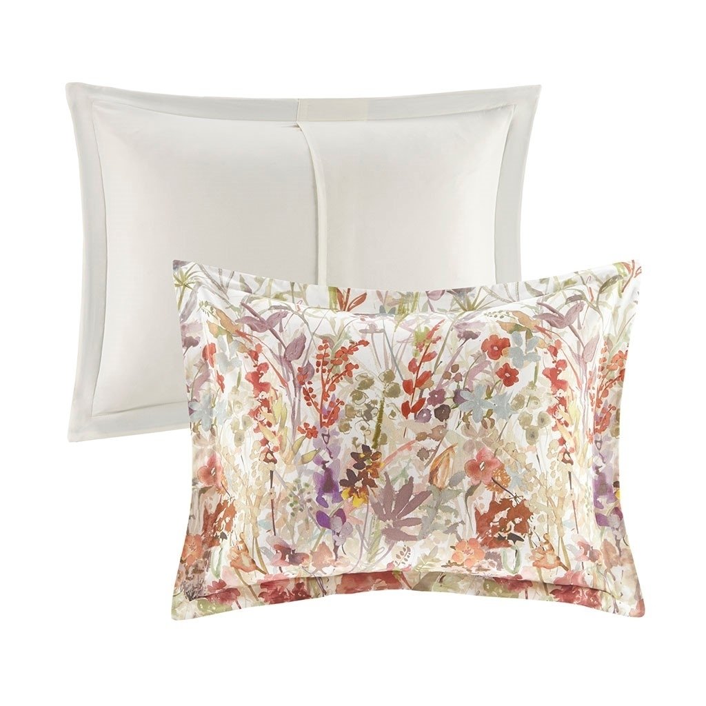 Gracie Mills Millicent 3-Piece Bloom Cotton Printed Duvet Cover Set - GRACE-13278 Image 2