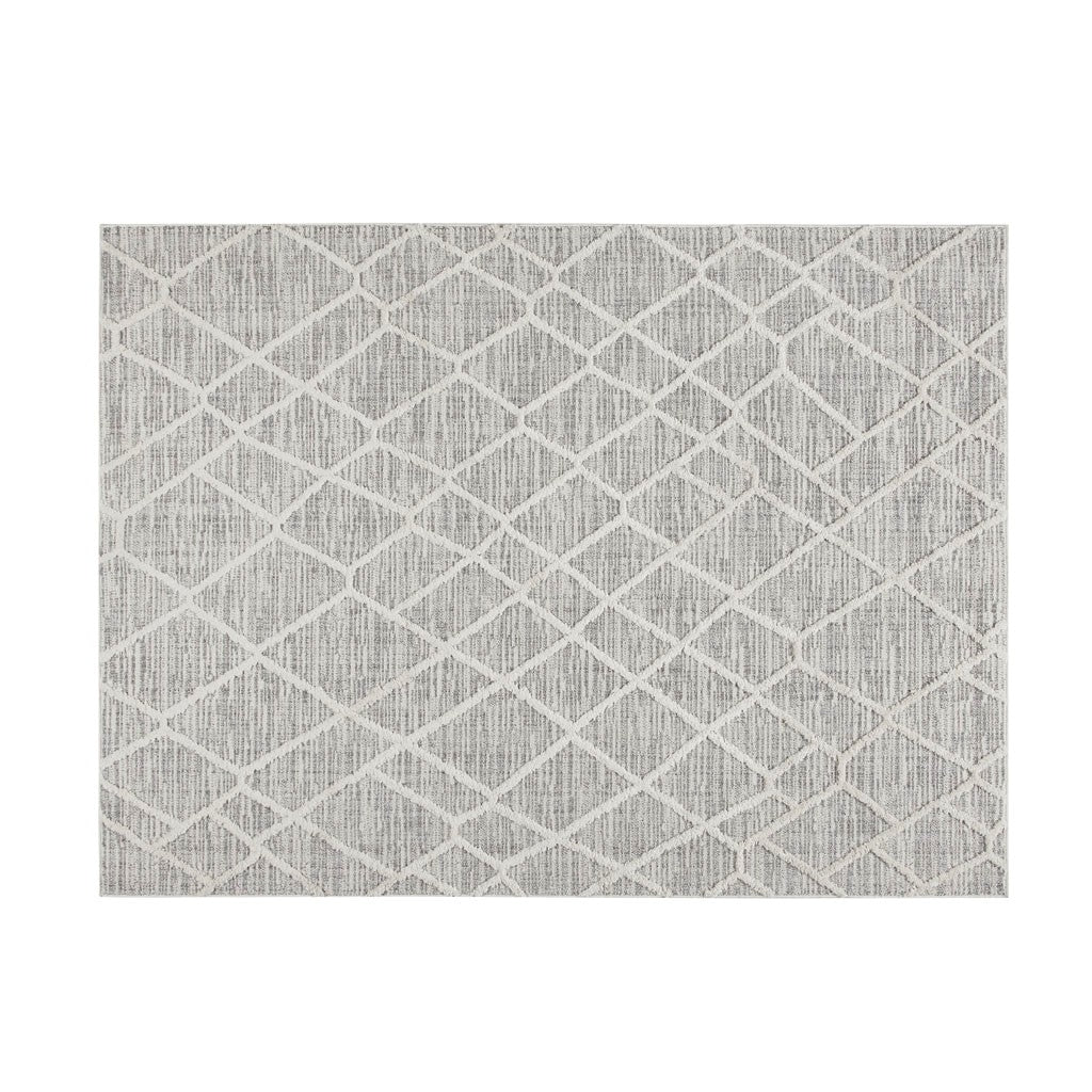 Gracie Mills Layne Terni Woven Pebble Geo Indoor Area Rug - GRACE-13506 Image 1