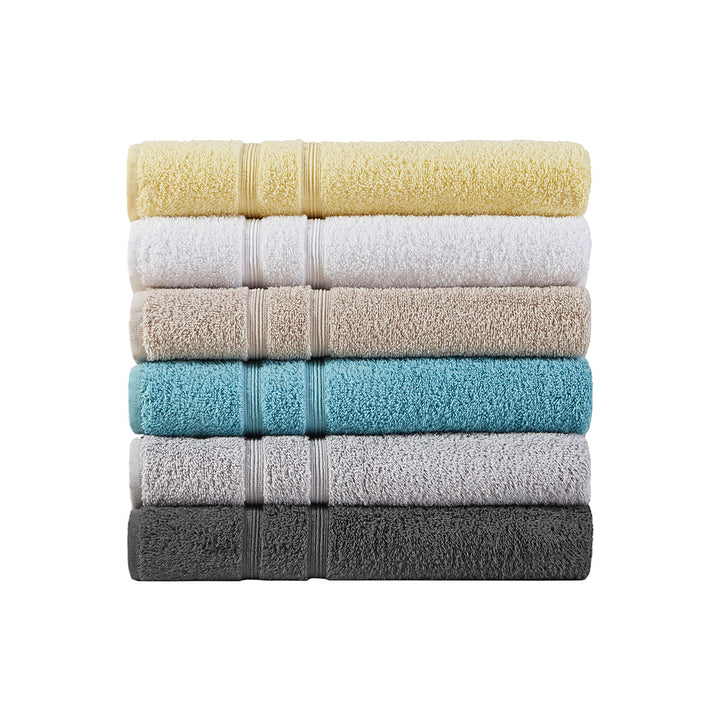 Gracie Mills Kairos 500 gsm 6-Piece Turkish Cotton Towel Set - GRACE-13925 Image 2