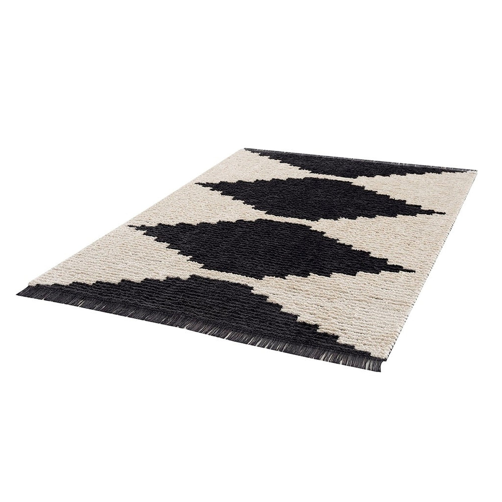 Gracie Mills Ayana Modern Black and Ivory Area Rug - GRACE-14250 Image 2