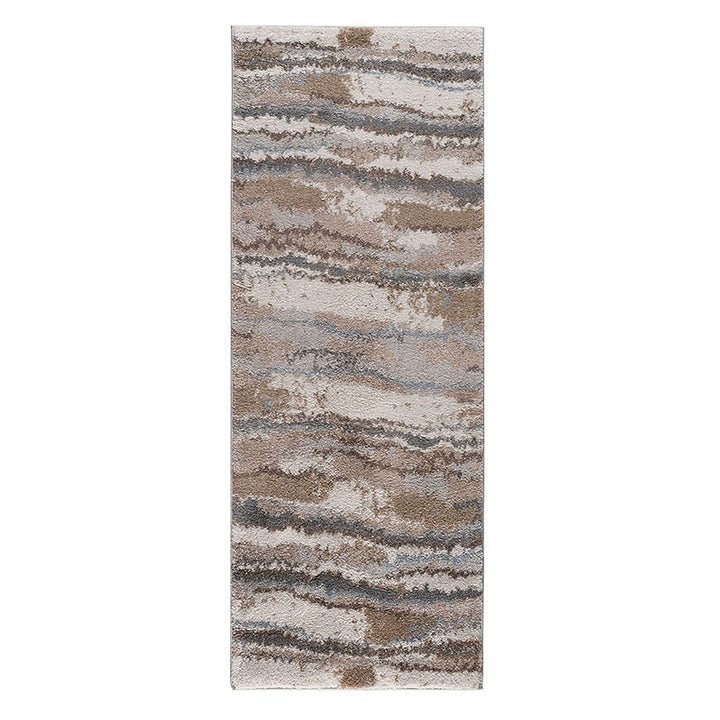 Gracie Mills Lilibeth Watercolor Abstract Stripe Woven Super Soft Hight Pile Area Rug - GRACE-14259 Image 4