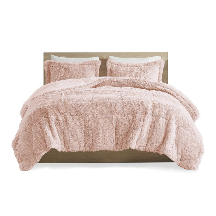 Gracie Mills Susie Contemporary Shaggy Long faux Comforter Set - GRACE-14335 Image 7