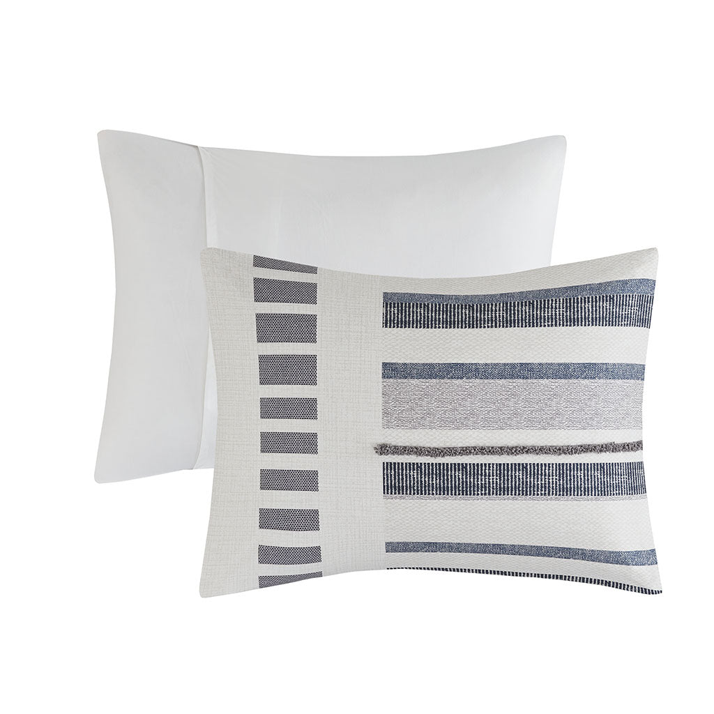 Gracie Mills Oconnor 3 Piece Boho Cotton Printed Comforter Set with Trims - GRACE-14578 Image 2