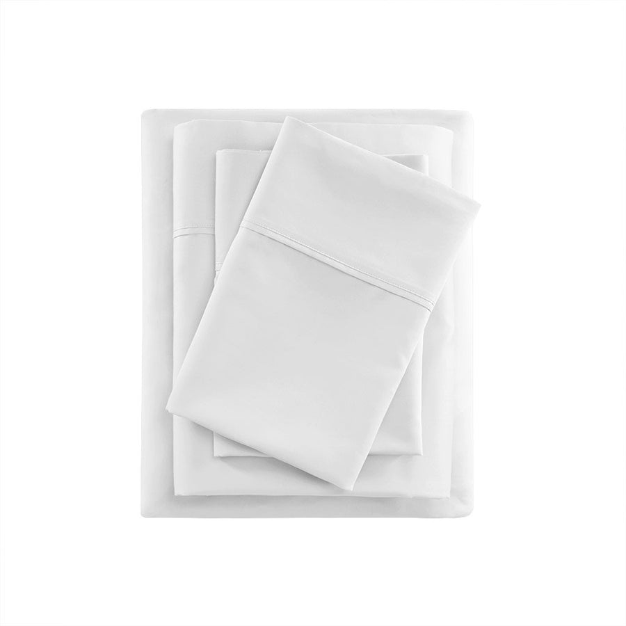 Gracie Mills Aryn 300TC BCI Cotton Sheet Set with Z Hem - GRACE-14764 Image 1