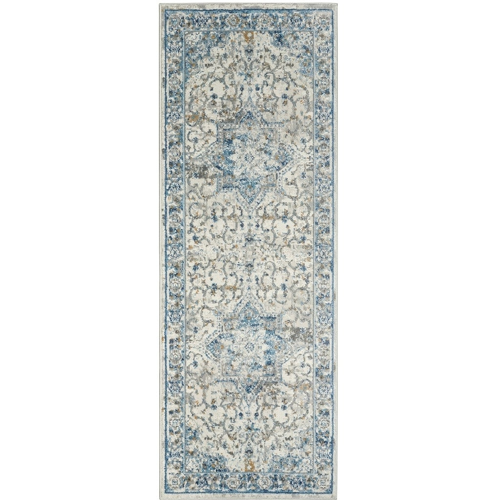 Gracie Mills Carole Medallion Woven Medium Soft Pile Area Rug - GRACE-14908 Image 1