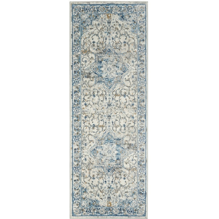 Gracie Mills Carole Medallion Woven Medium Soft Pile Area Rug - GRACE-14908 Image 1