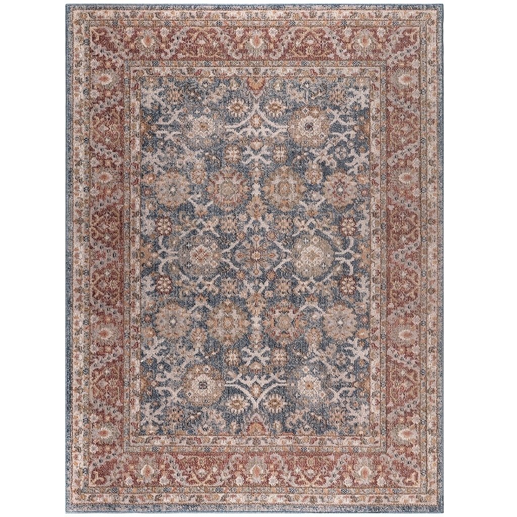 Gracie Mills Triston Persian Bordered Traditional Medium Soft Pile Woven Area Rug - GRACE-14906 Image 1