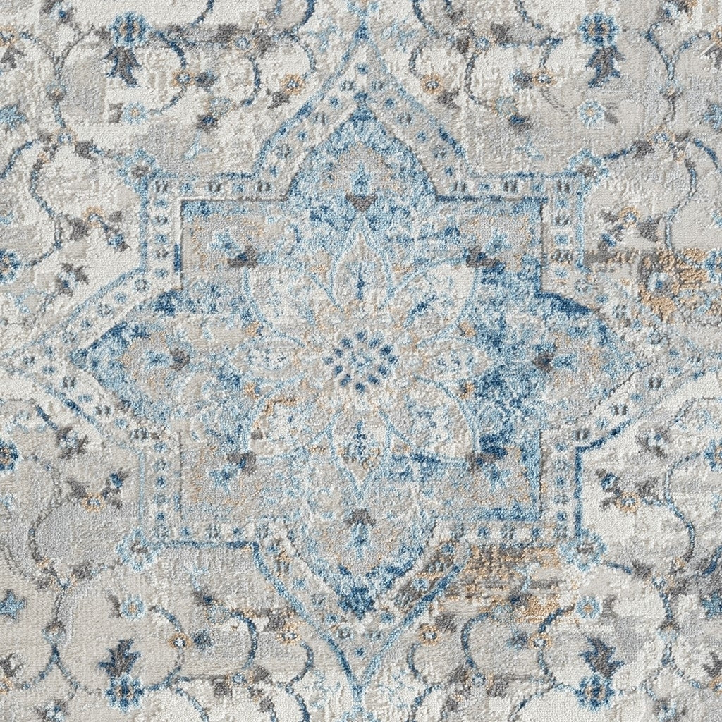 Gracie Mills Carole Medallion Woven Medium Soft Pile Area Rug - GRACE-14908 Image 2