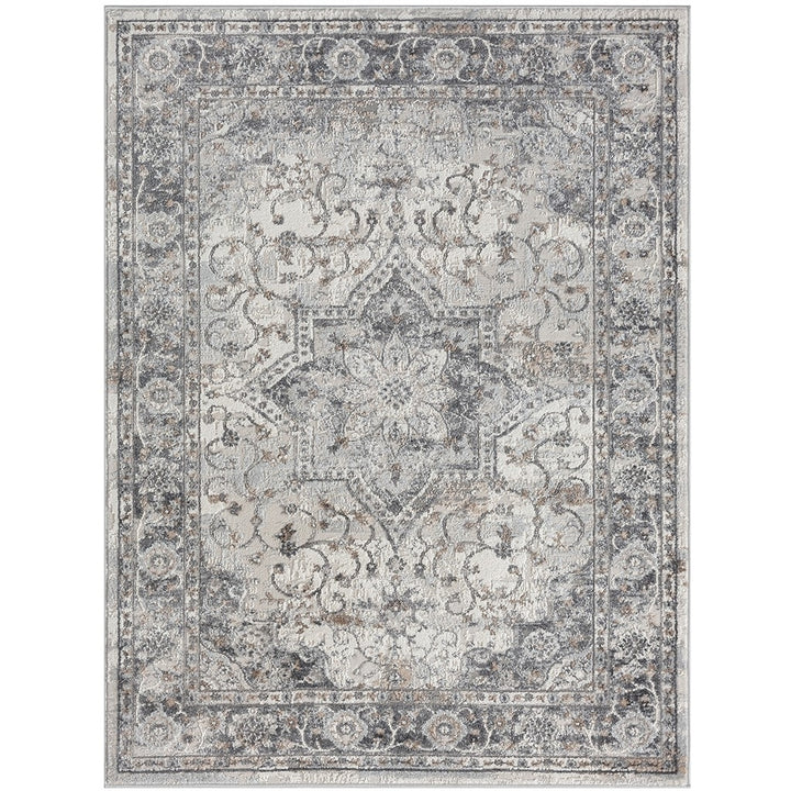 Gracie Mills Carole Medallion Woven Medium Soft Pile Area Rug - GRACE-14908 Image 5