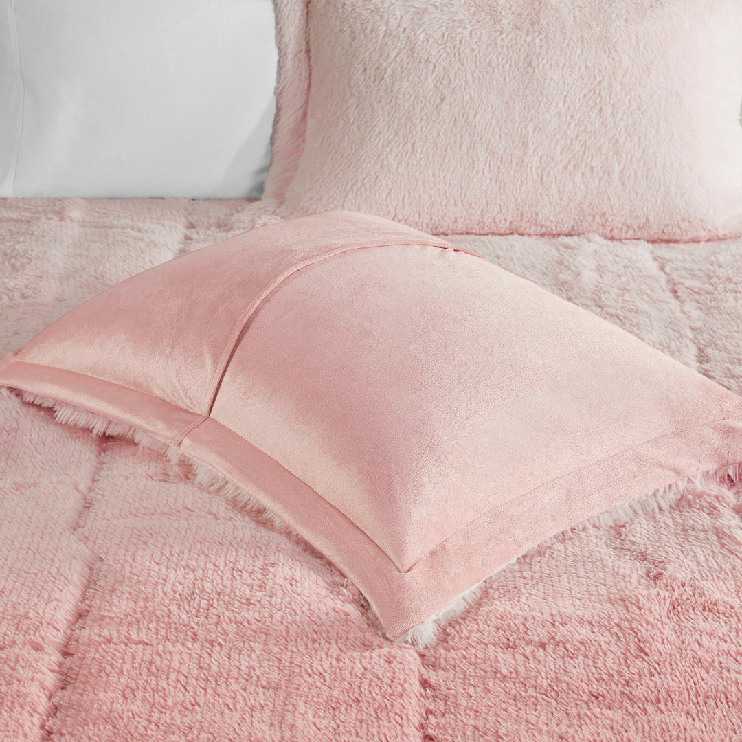 Gracie Mills Ethel Faux faux Ombre Shag Comforter Set - GRACE-14936 Image 3