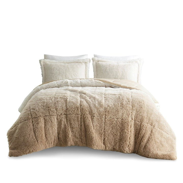 Gracie Mills Ethel Faux faux Ombre Shag Comforter Set - GRACE-14936 Image 7