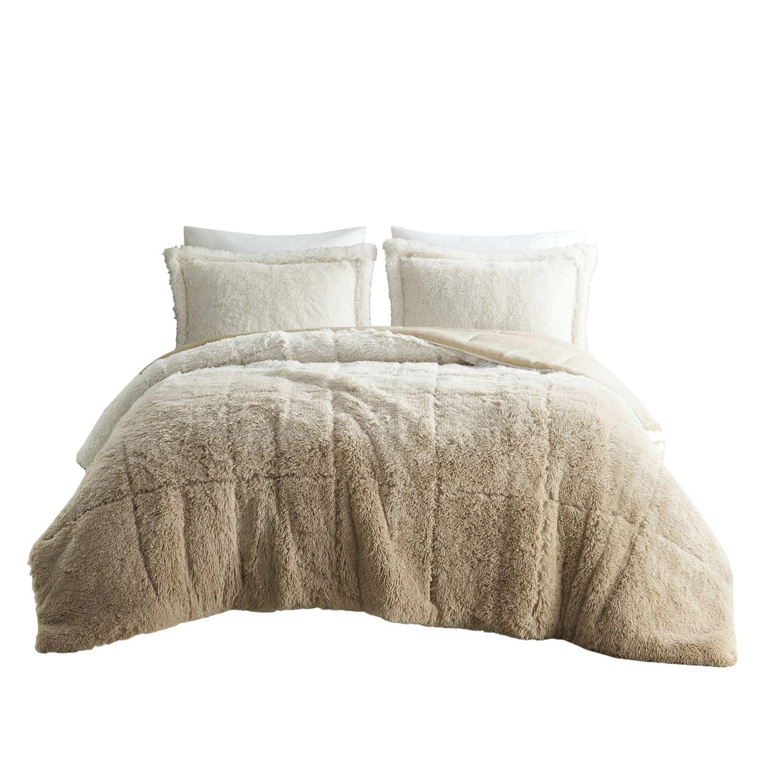 Gracie Mills Ethel Faux faux Ombre Shag Comforter Set - GRACE-14936 Image 8