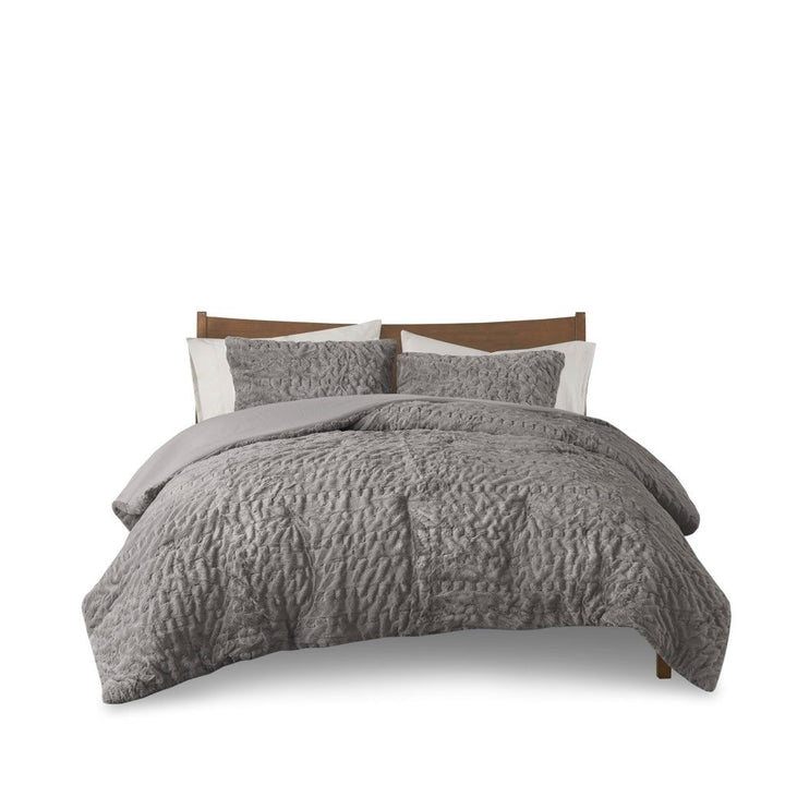 Gracie Mills Hanna Faux faux Down Alternative Comforter Set - GRACE-15011 Image 1