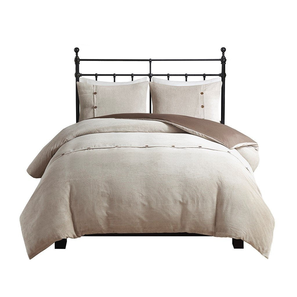 Gracie Mills Mary Plush Perfection: 5-Piece Corduroy Comforter Ensemble - GRACE-15239 Image 1