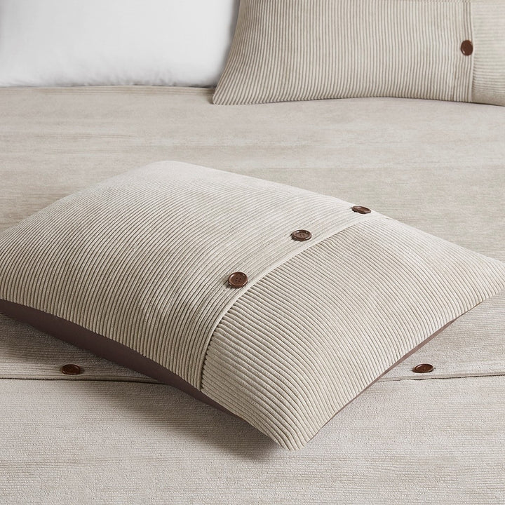 Gracie Mills Mary Plush Perfection: 5-Piece Corduroy Comforter Ensemble - GRACE-15239 Image 3