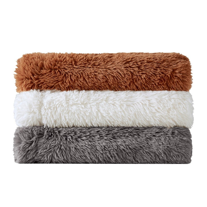 Gracie Mills Stephens Solid Plush Faux faux Throw Blanket - GRACE-15452 Image 3