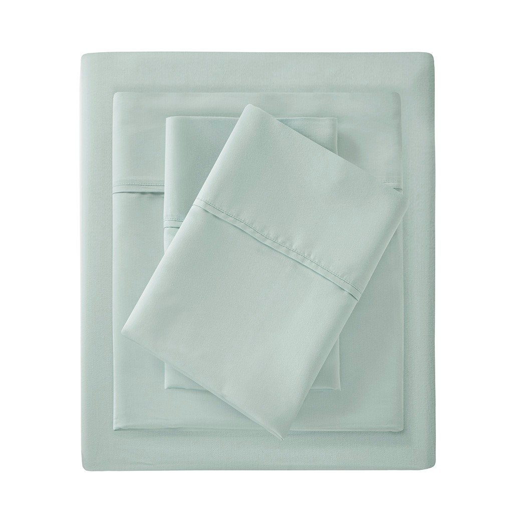 Gracie Mills Nora Organic Cotton 300 Thread Count Deep Pocket Sheet Set GRACE-15453 Image 1