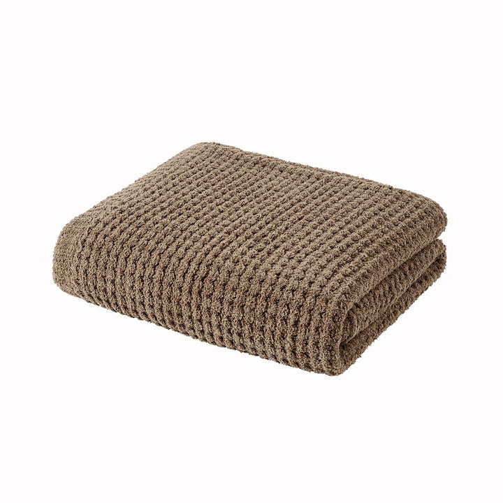 Gracie Mills Dorian Waffle Weave Solid Chenille Throw - GRACE-15463 Image 6