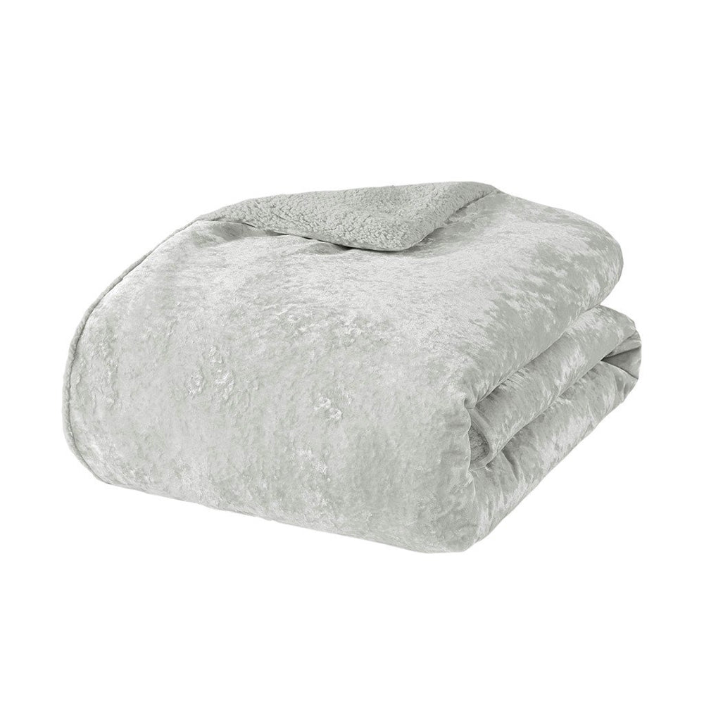 Gracie Mills Graciela Luxe Crushed Velvet Reversible Comforter Set - GRACE-15542 Image 2