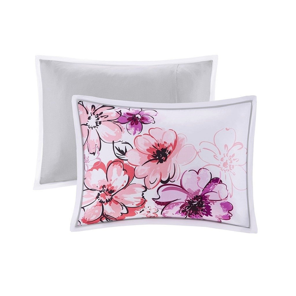 Gracie Mills Lysandra Floral Print Comforter Set Image 2