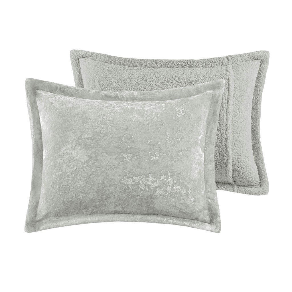 Gracie Mills Graciela Luxe Crushed Velvet Reversible Comforter Set - GRACE-15542 Image 3