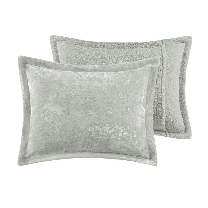 Gracie Mills Graciela Luxe Crushed Velvet Reversible Comforter Set - GRACE-15542 Image 3
