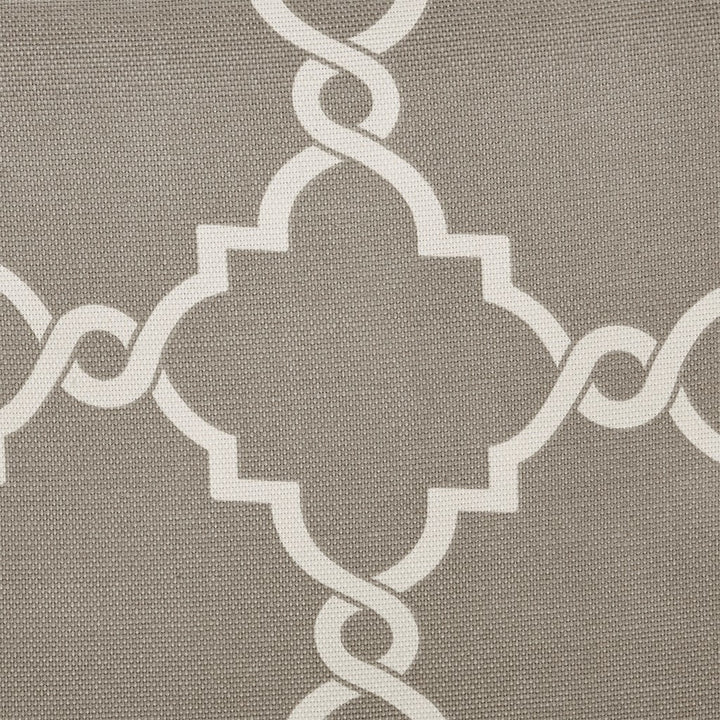 Gracie Mills Ondine Contemporary Grommet Top Valance with Fretwork Print - GRACE-157 Image 2