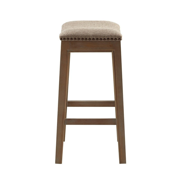 Gracie Mills Jerrell Modern Backless Saddle Counter Stool - GRACE-162 Image 1