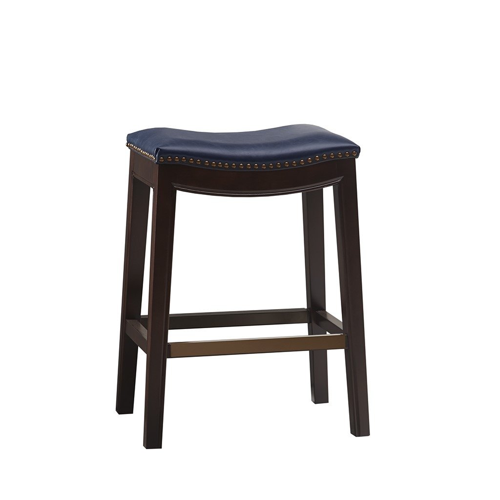 Gracie Mills Jerrell Modern Backless Saddle Counter Stool - GRACE-162 Image 3