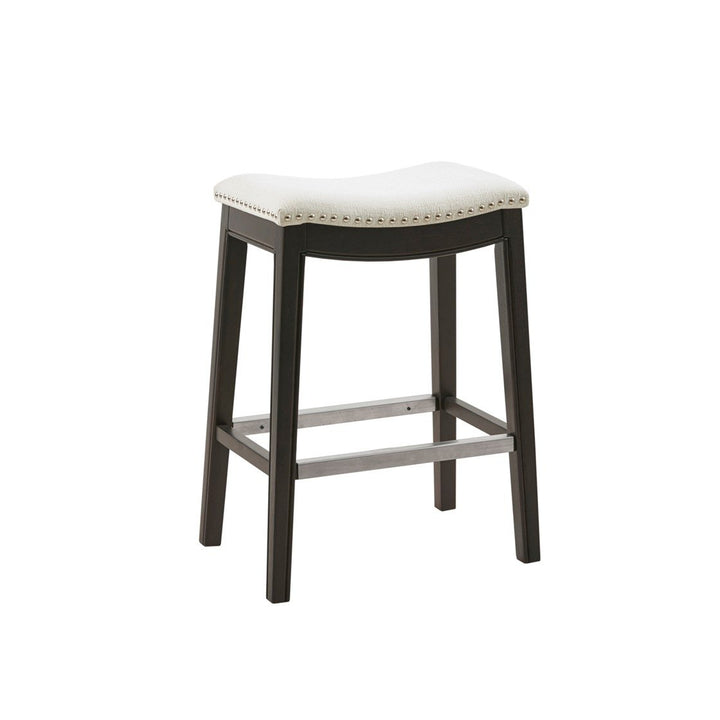 Gracie Mills Jerrell Modern Backless Saddle Counter Stool - GRACE-162 Image 5