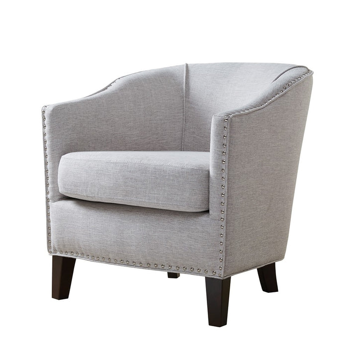 Gracie Mills Landon Contemporary Barrel Arm Chair - GRACE-189 Image 2