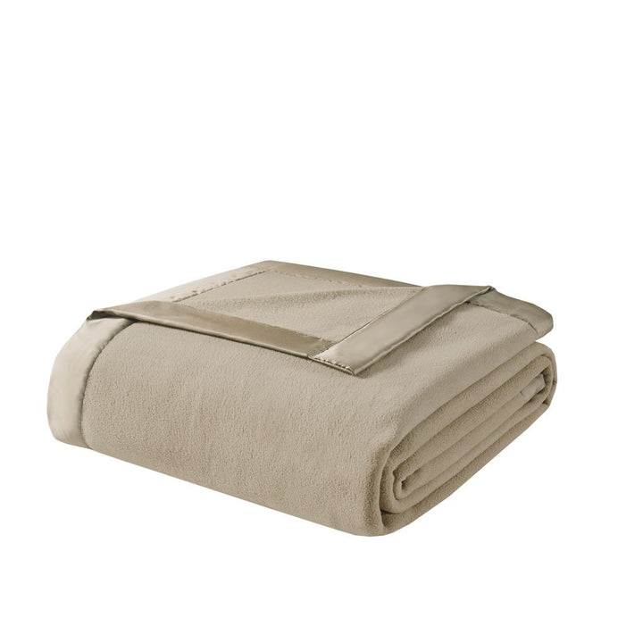 Gracie Mills Lenora Soft Brushed Lightweight Blanket with Satin Trim - GRACE-252 Image 4