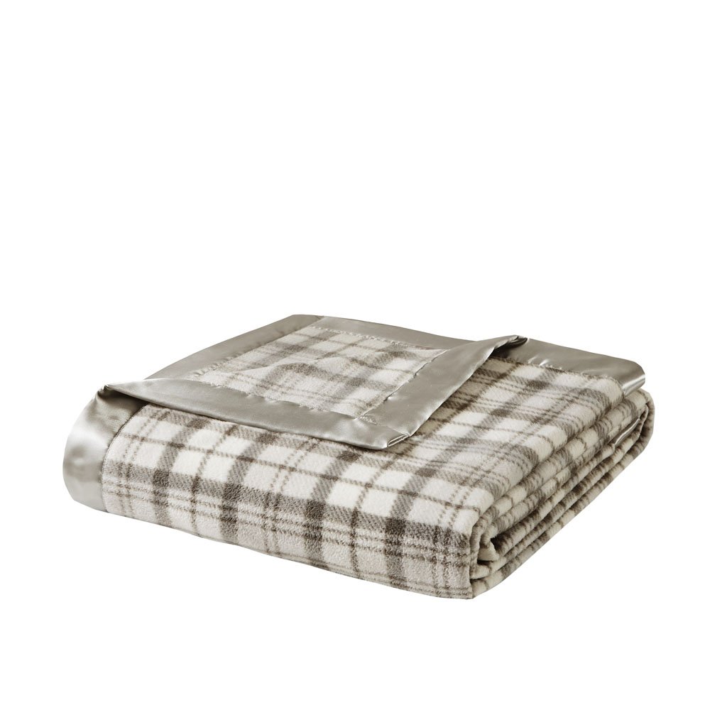 Gracie Mills Lenora Soft Brushed Lightweight Blanket with Satin Trim - GRACE-252 Image 7