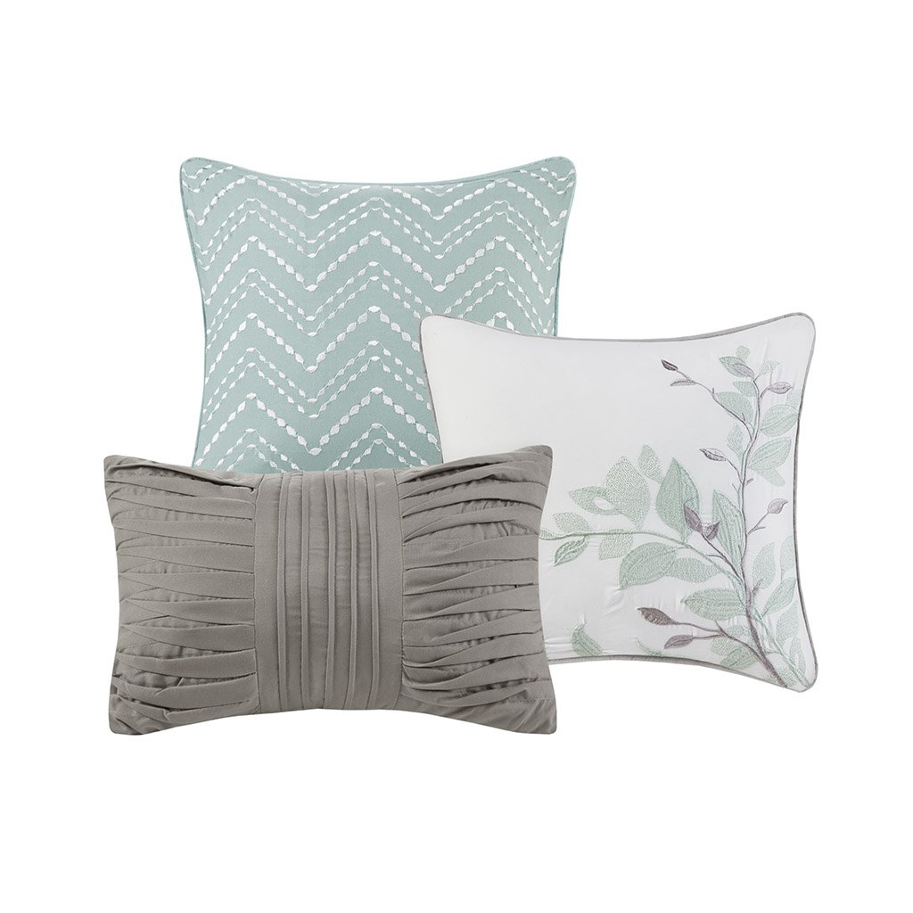 Gracie Mills Mitchell 6-Piece Reversible Quilt Set and Coordinating Throw Pillows - GRACE-3140 Image 3