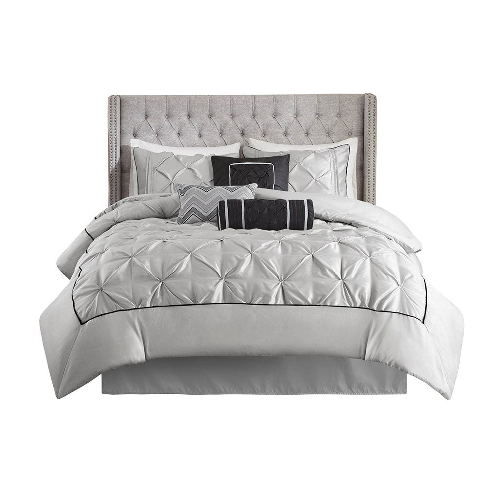 Gracie Mills Shelby 7-Piece Padded Comforter Set - GRACE-3247 Image 1