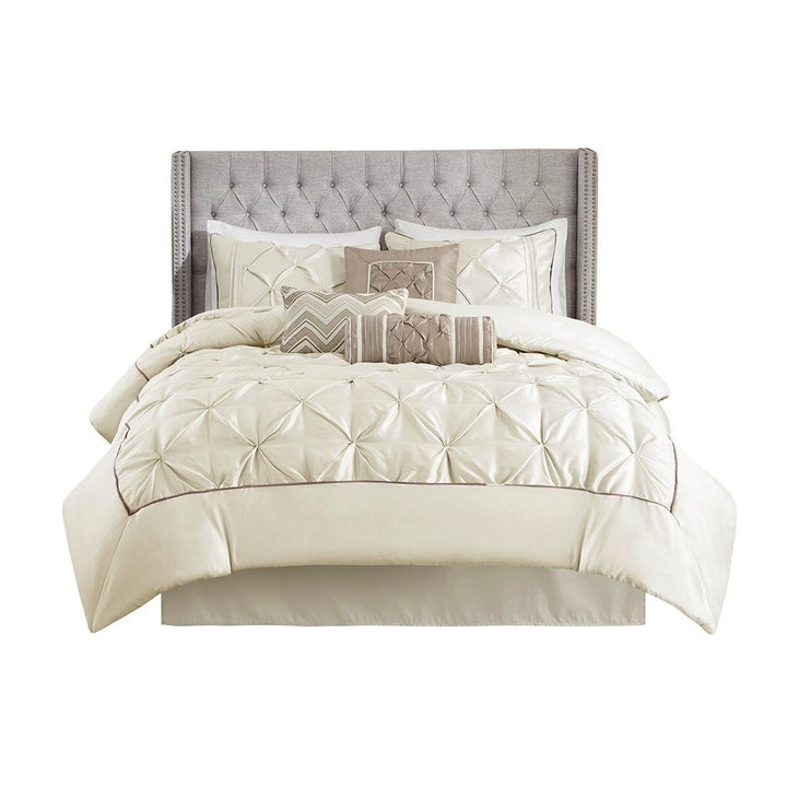 Gracie Mills Shelby 7-Piece Padded Comforter Set - GRACE-3247 Image 9