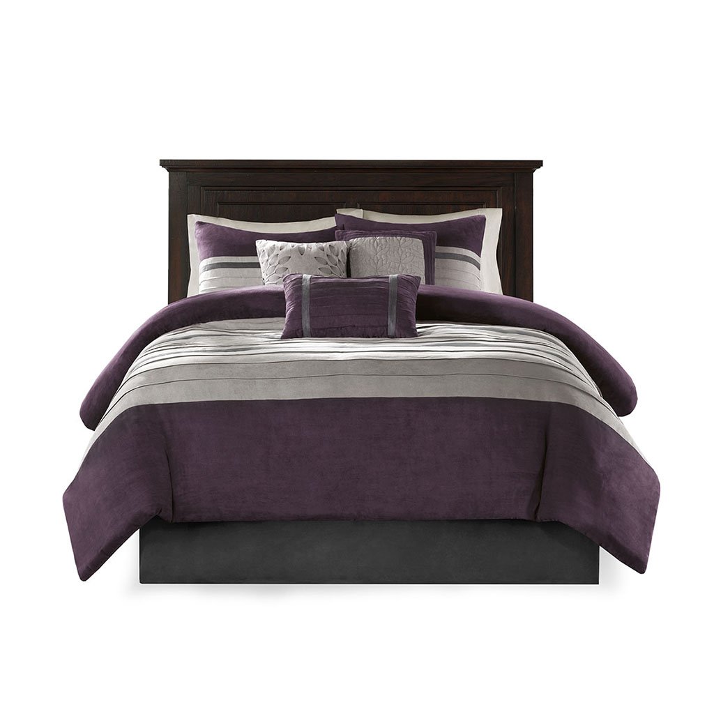 Gracie Mills Bryony 7-Piece Microsuede Comforter Set - GRACE-3264 Image 1