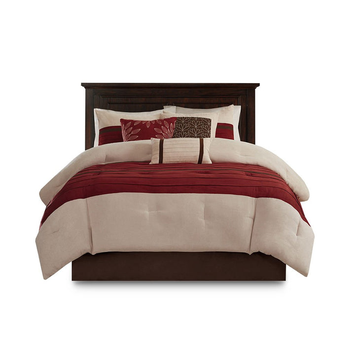 Gracie Mills Bryony 7-Piece Microsuede Comforter Set - GRACE-3264 Image 8