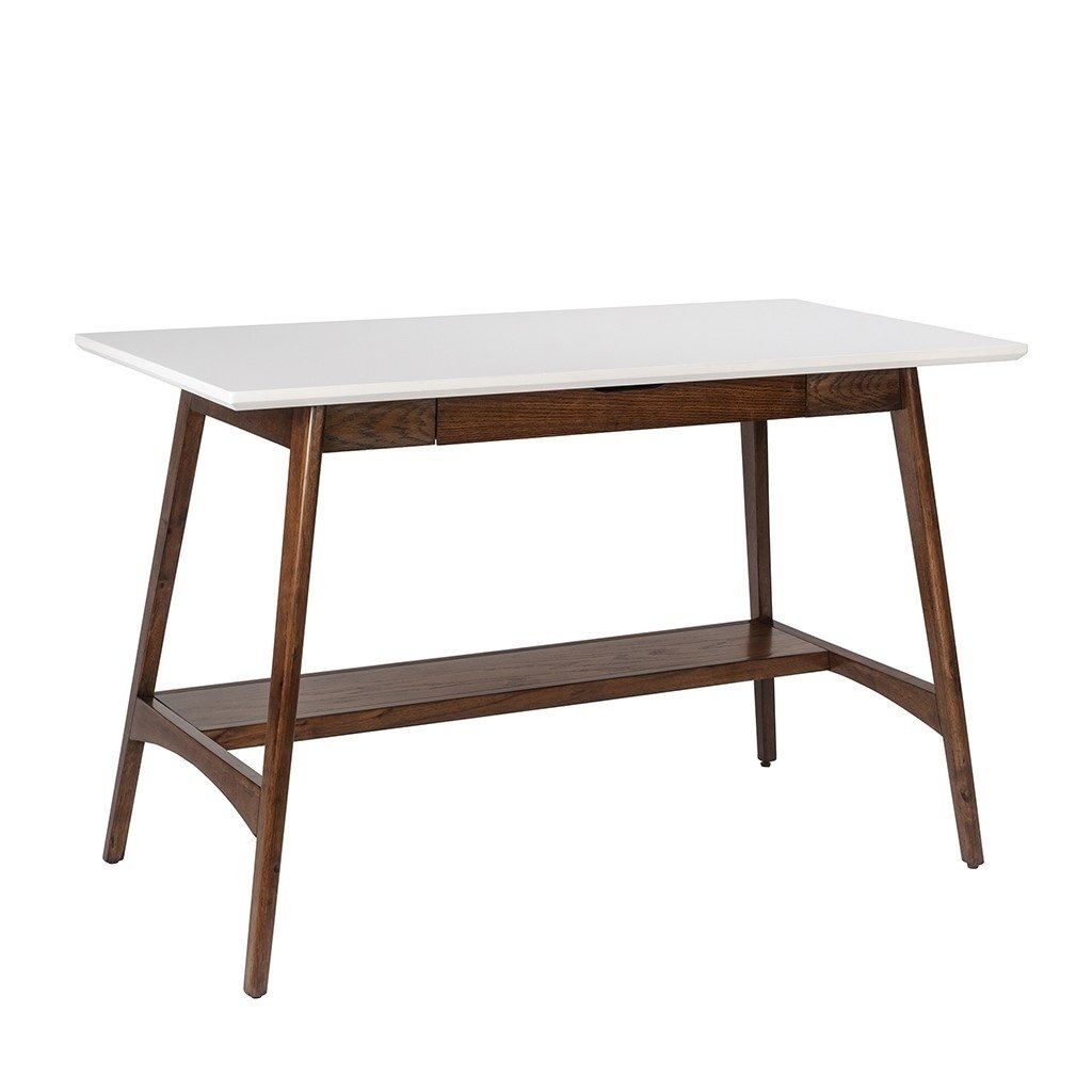 Gracie Mills Hendricks Effortless Elegance Oak Wood Desk - GRACE-7191 Image 1