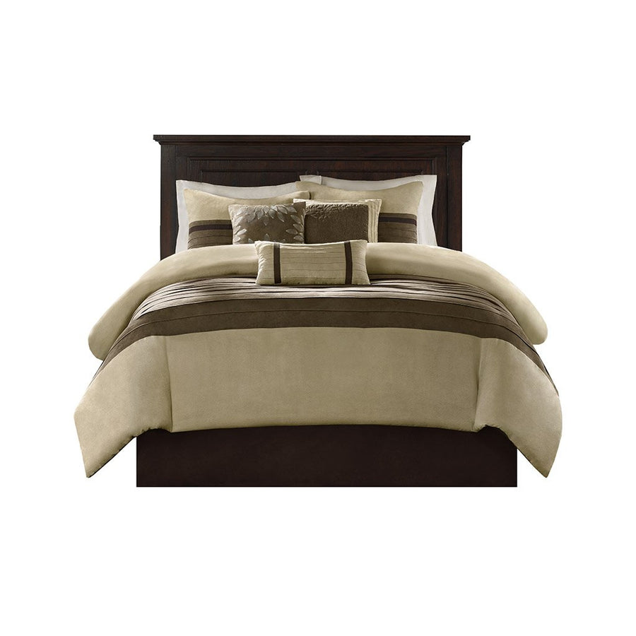 Gracie Mills Bryony 7-Piece Microsuede Comforter Set - GRACE-3264 Image 1