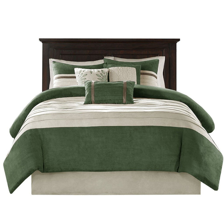 Gracie Mills Bryony 7-Piece Microsuede Comforter Set - GRACE-3264 Image 1