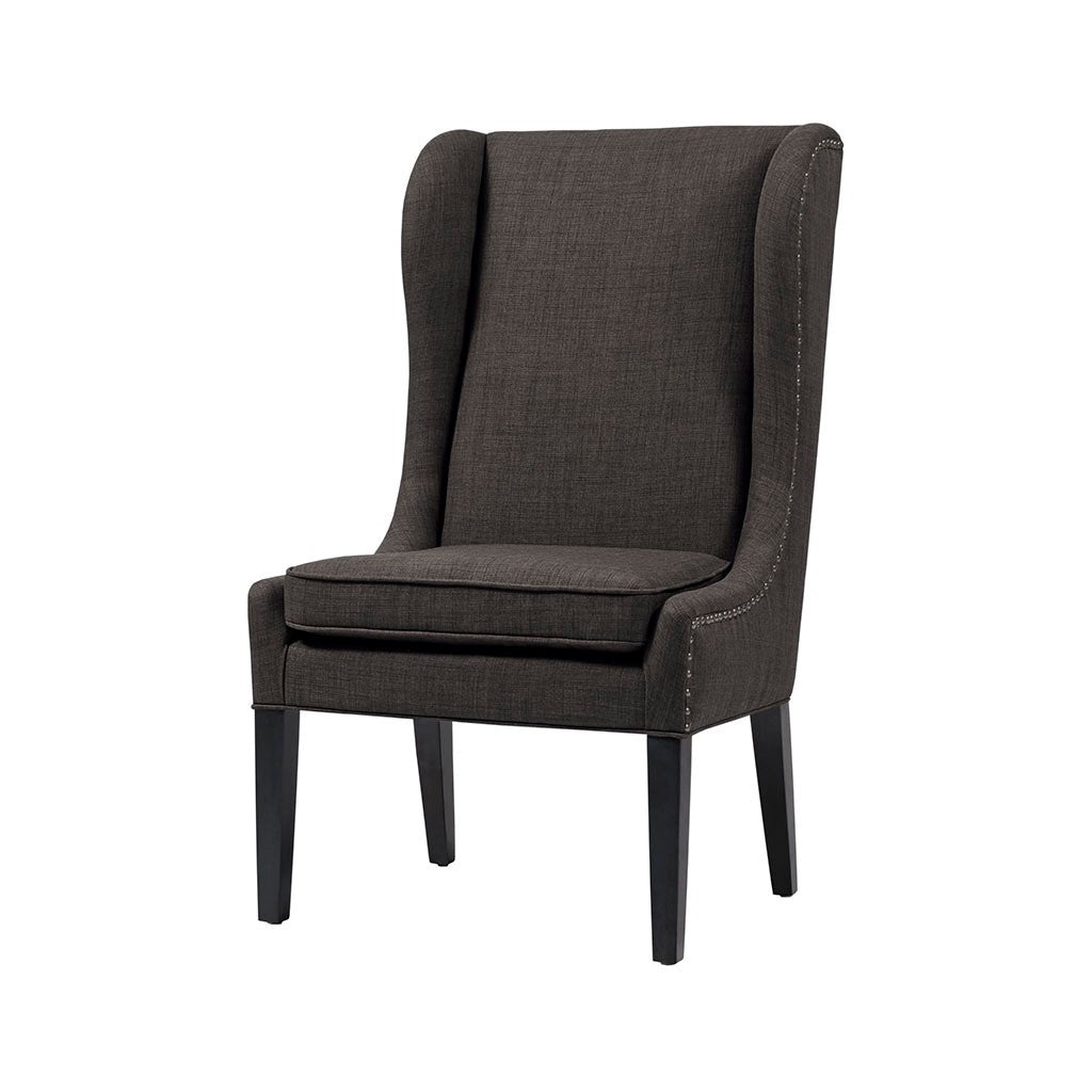 Gracie Mills Nataly Traditional Upholstered High Wing back Dining Chair - GRACE-3396 Image 6