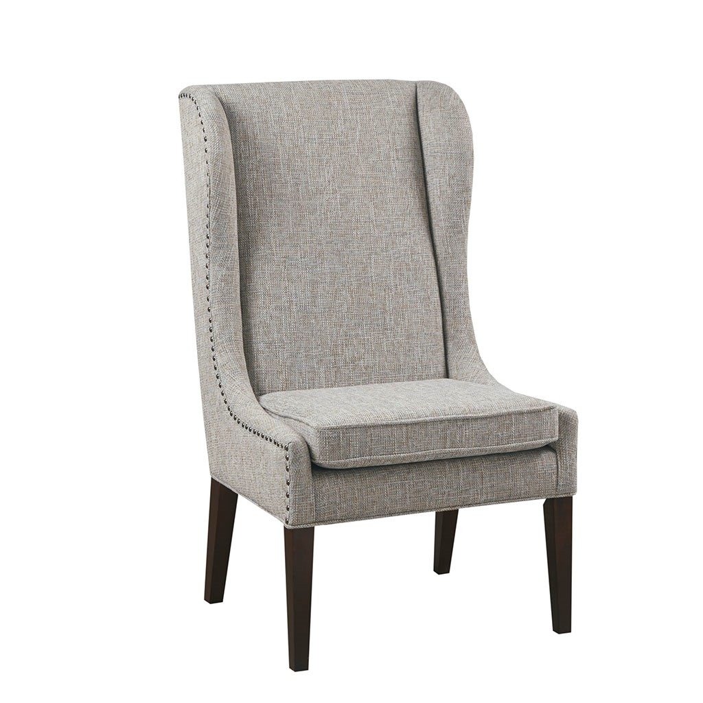 Gracie Mills Nataly Traditional Upholstered High Wing back Dining Chair - GRACE-3396 Image 7