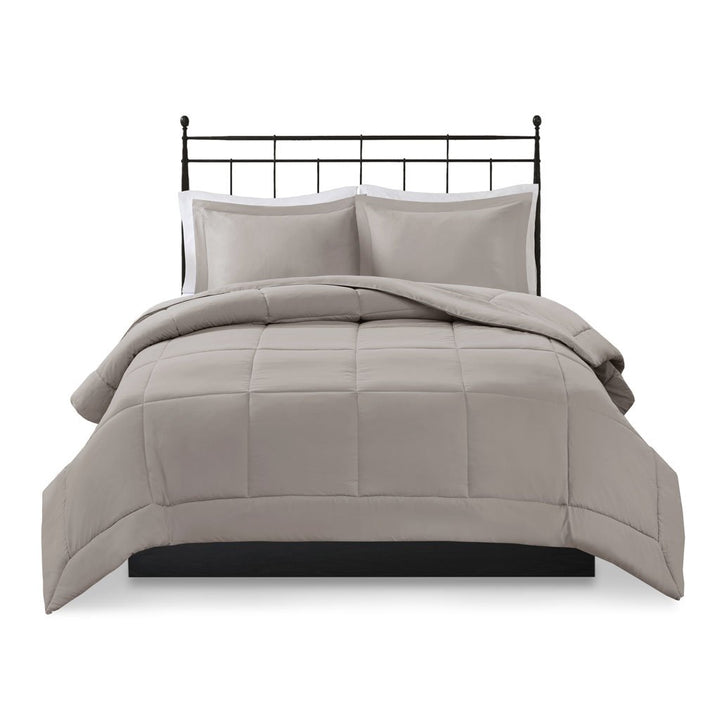 Gracie Mills Jacquelyn Ultra Soft Solid Microcell Down Alternative Comforter Set - GRACE-3601 Image 4