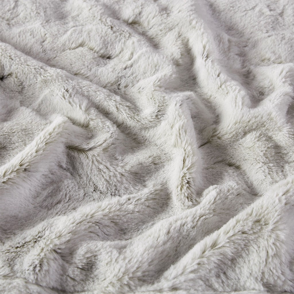 Gracie Mills Shawn Brushed Faux faux to Mink Oversized Throw - GRACE-3649 Image 3